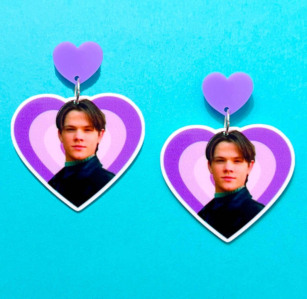 Dean Heart Drop Earrings