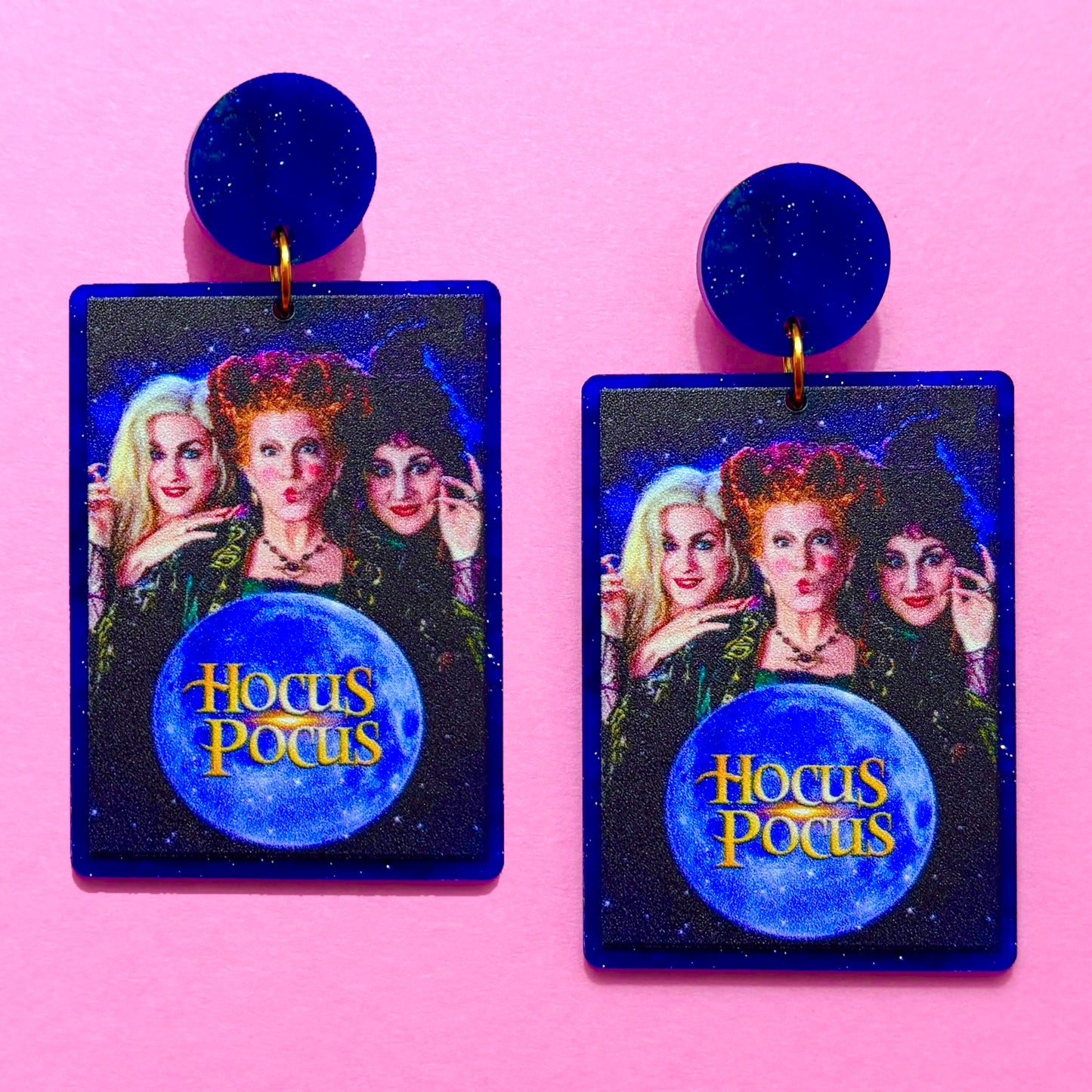 Hocus Pocus Movie Drop Earrings