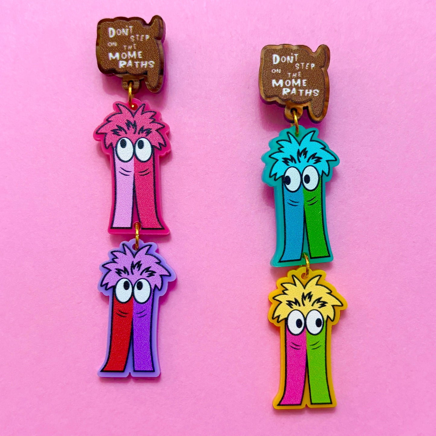 Mome Raths Tiered Drop Earrings