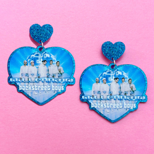 BSB Into The Millennium Heart Drop Earrings