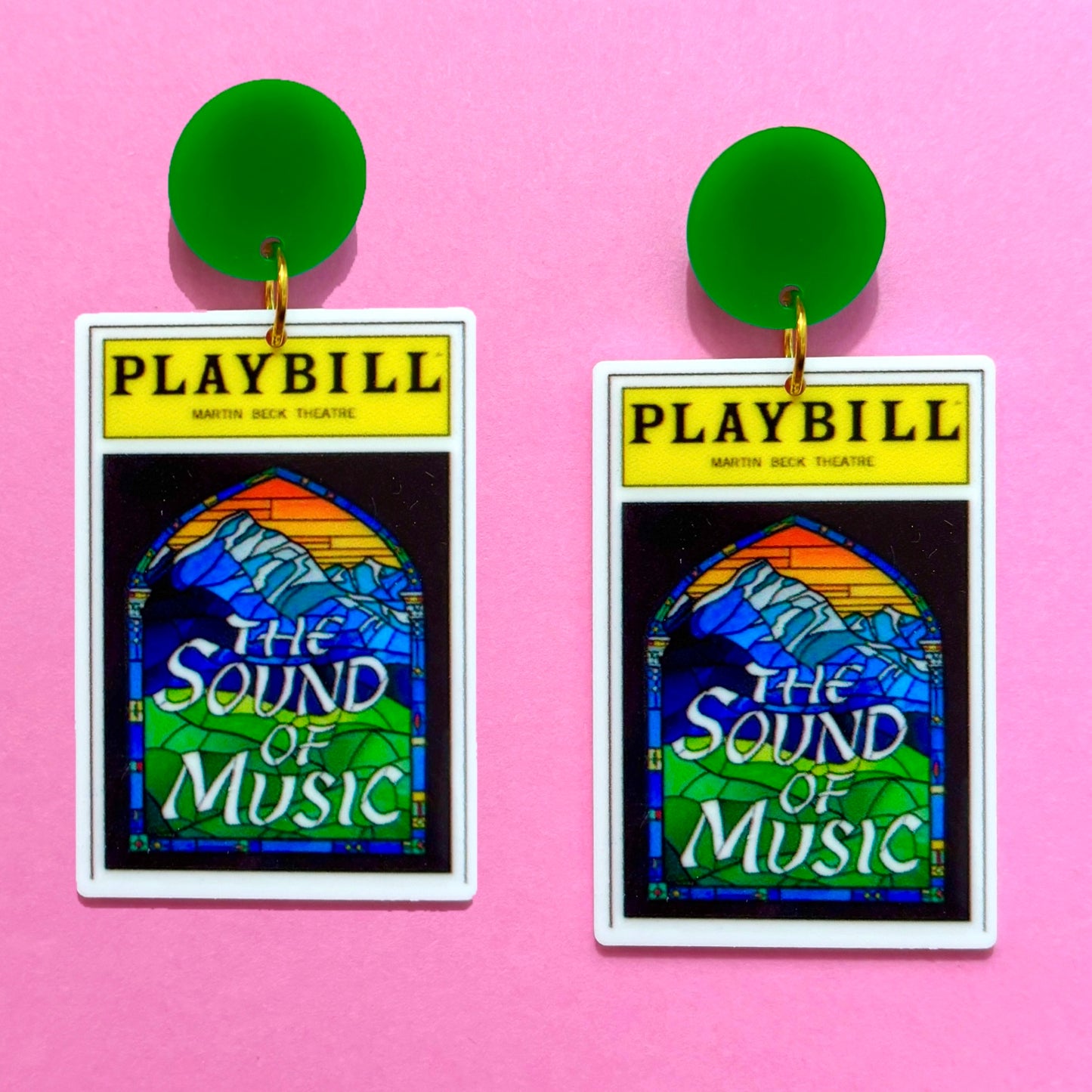 Sound of Music Drop Earrings