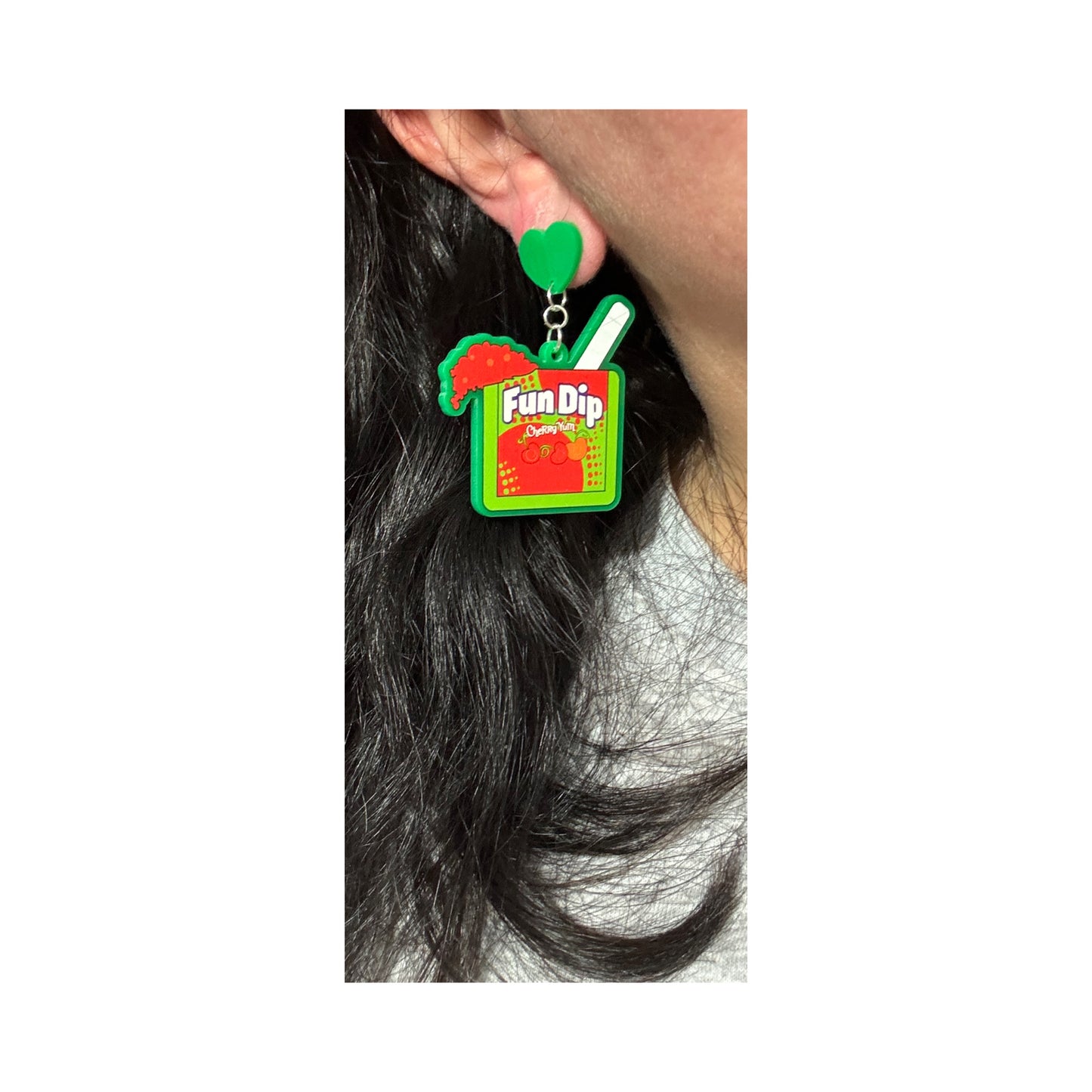 Fun Dip Drop Earrings