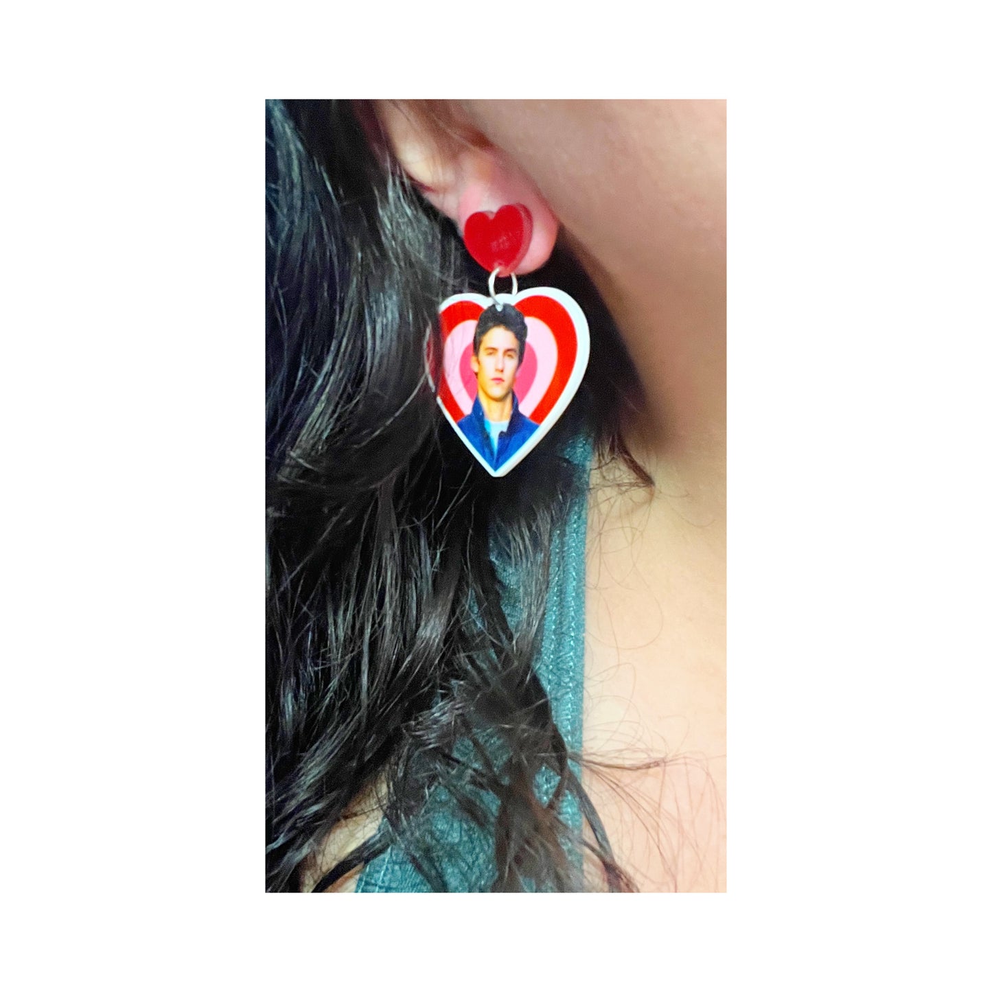 Jess Heart Drop Earrings