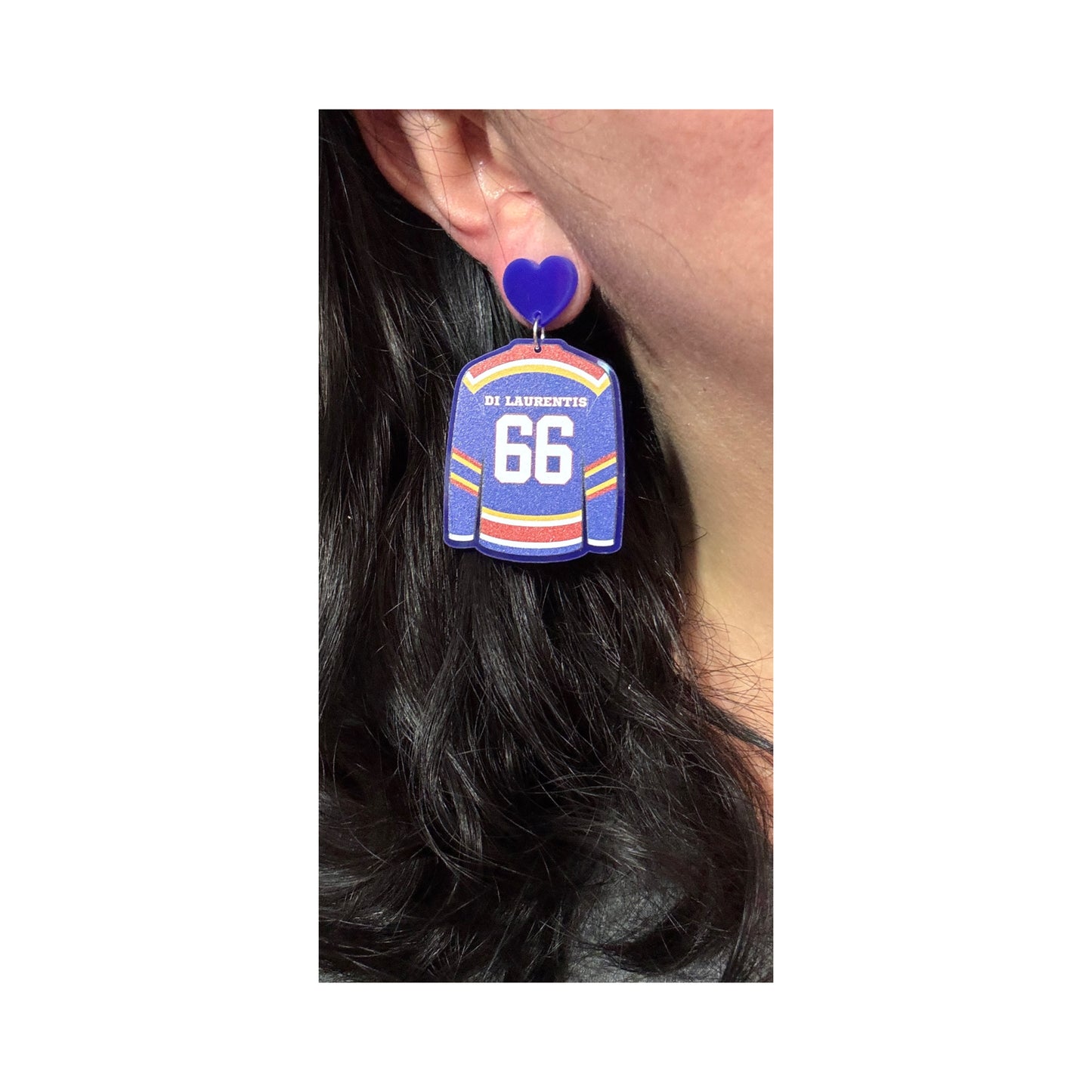 Di Laurentis Jersey Drop Earrings