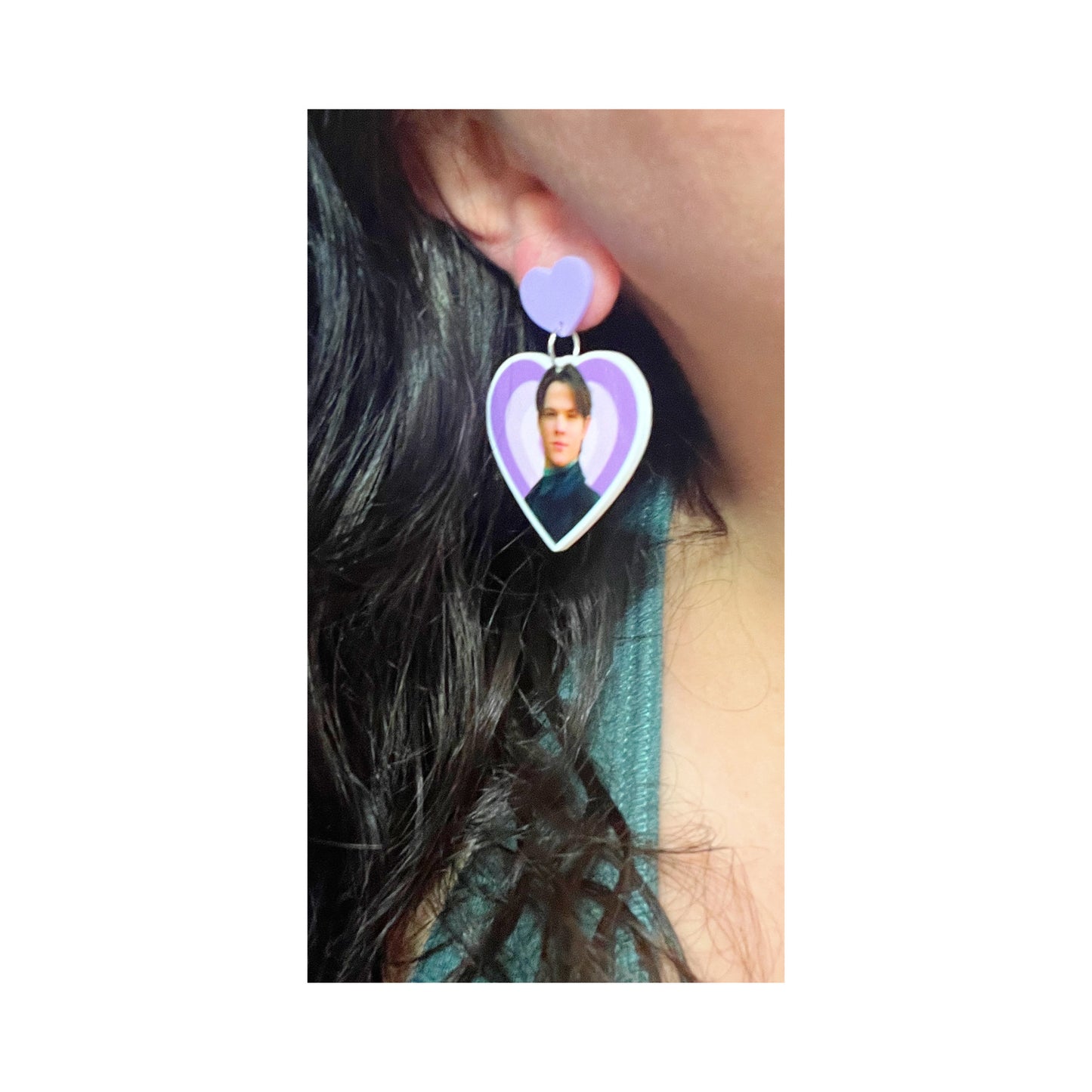 Dean Heart Drop Earrings