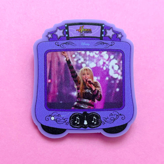 Y2K Pop Star TV Pin