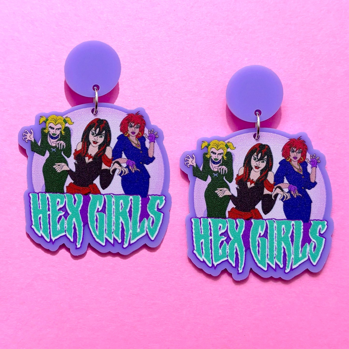 Hex Girls Drop Earrings