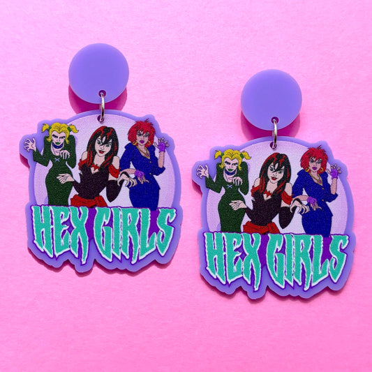 Hex Girls Drop Earrings