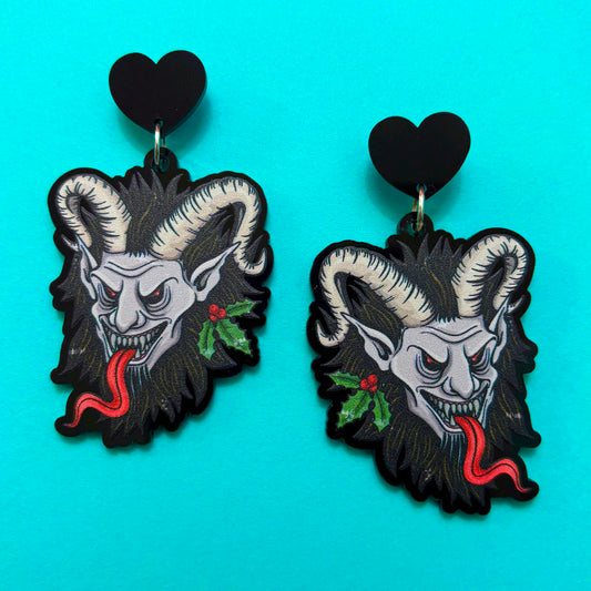 Krampus Drop Earrings