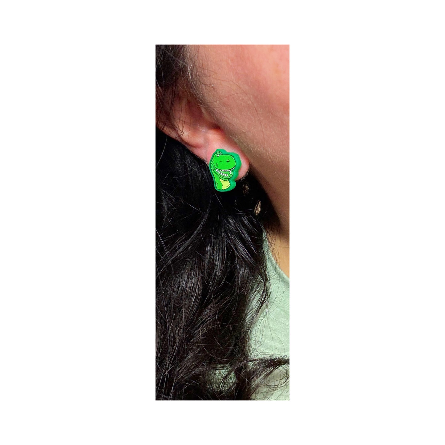 Dino Toy Post Earrings