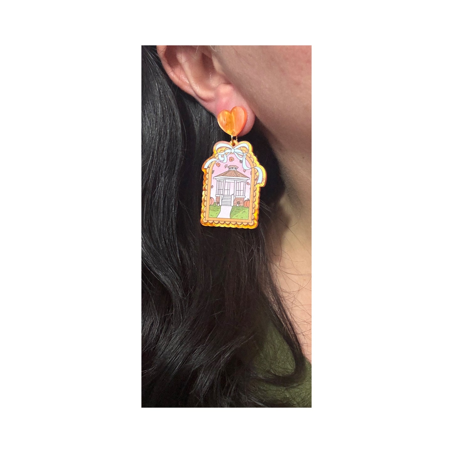 Stars Hollow Gazebo Drop Earrings