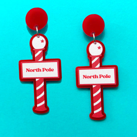 North Pole Drop Earrings