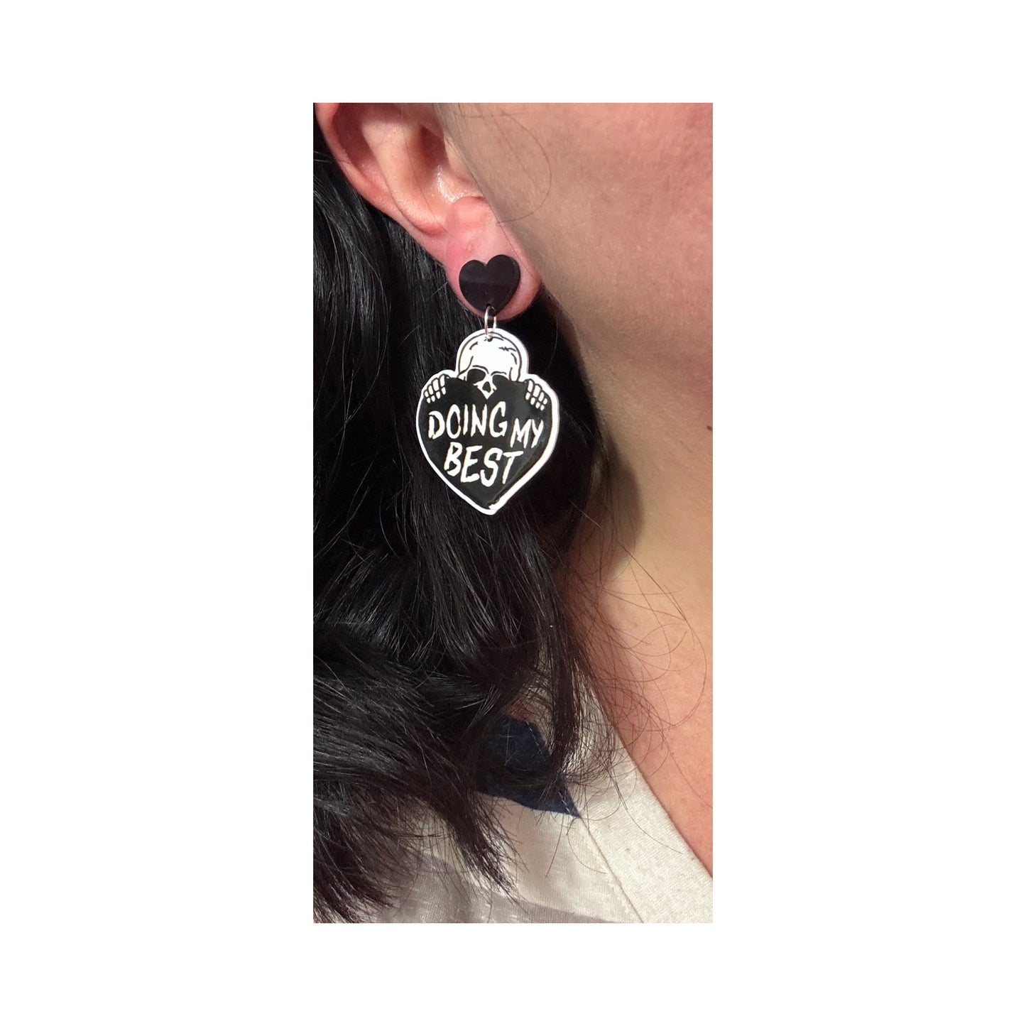 Doing My Best Drop Earrings