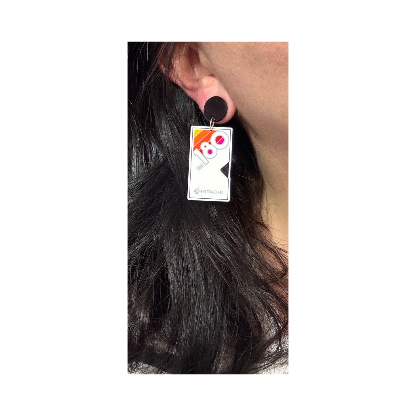 80s VHS Drop Earrings