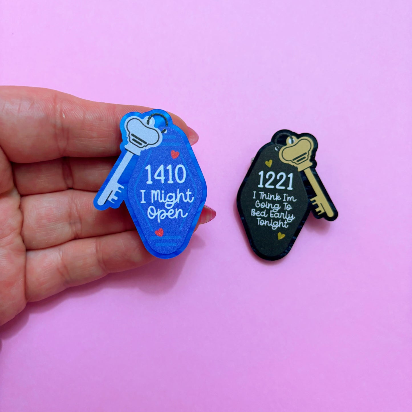 HR Room Keys Pin Set
