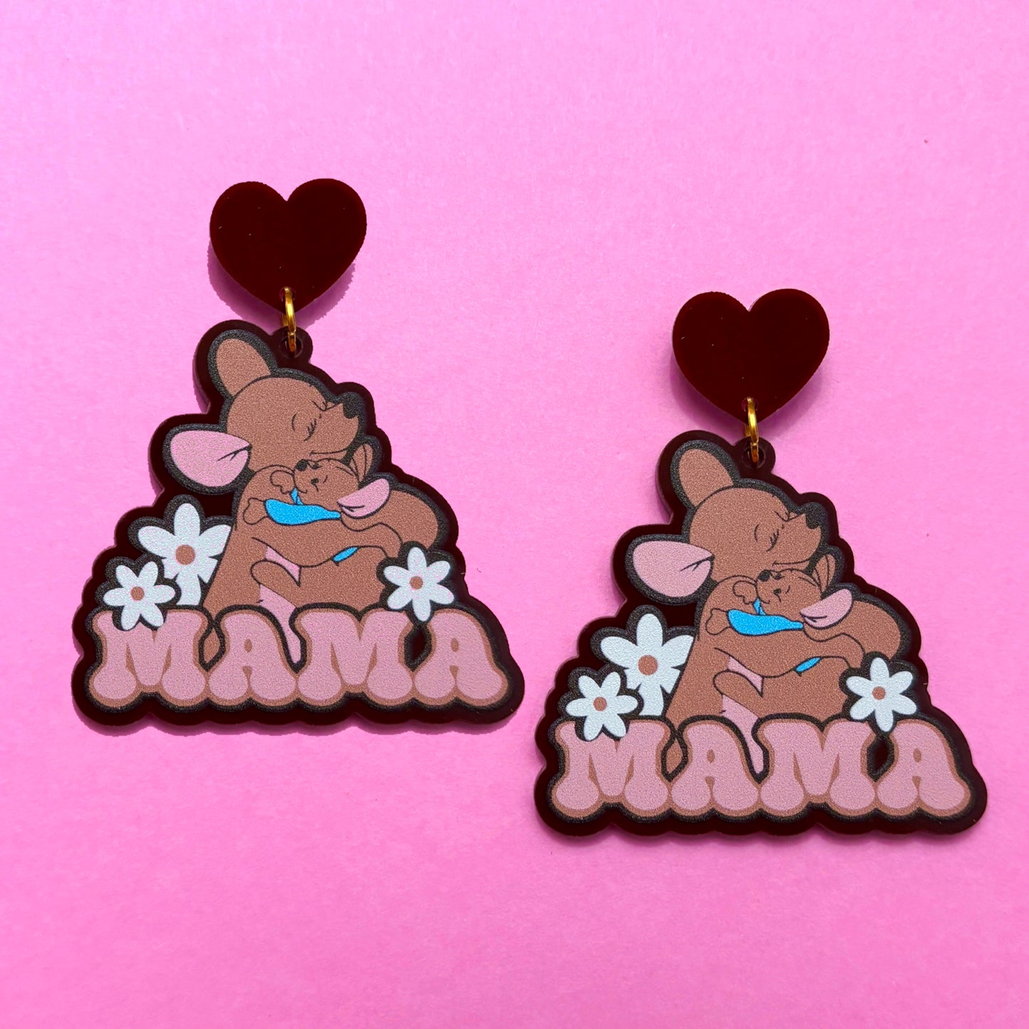 Kanga & Roo Drop Earrings