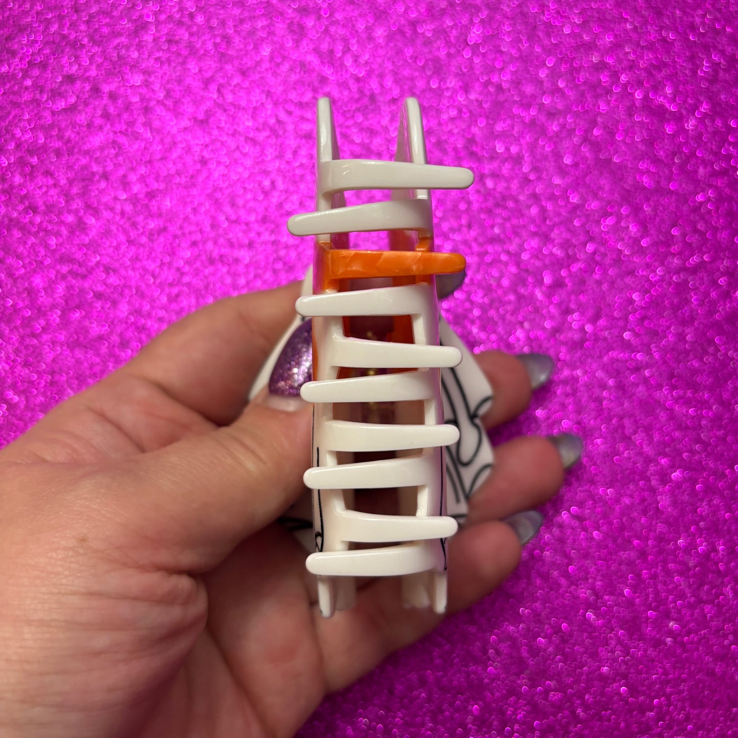 Bookish Ghost Claw Clip