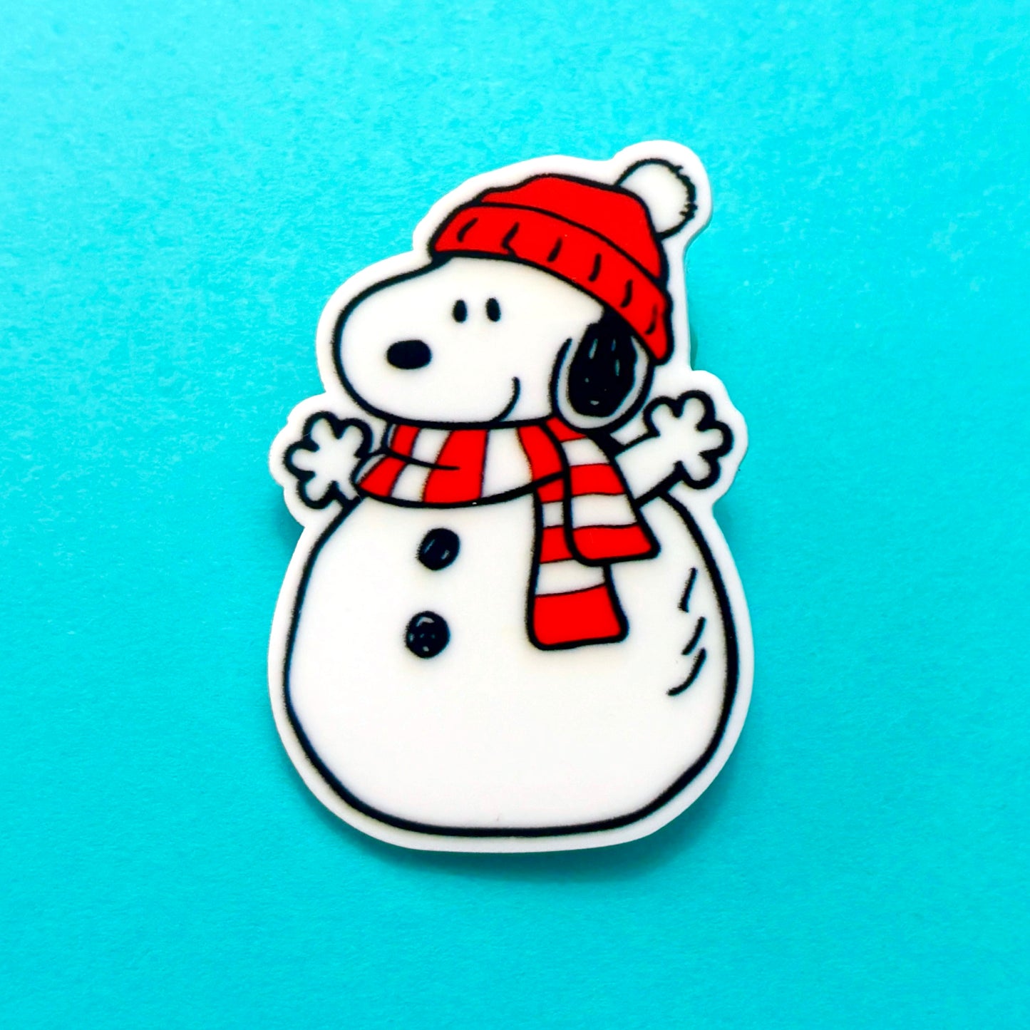 Snowman Snoop Pin