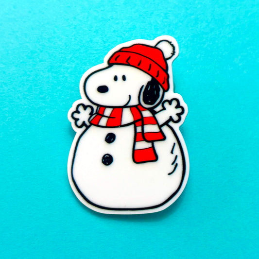 Snowman Snoop Pin