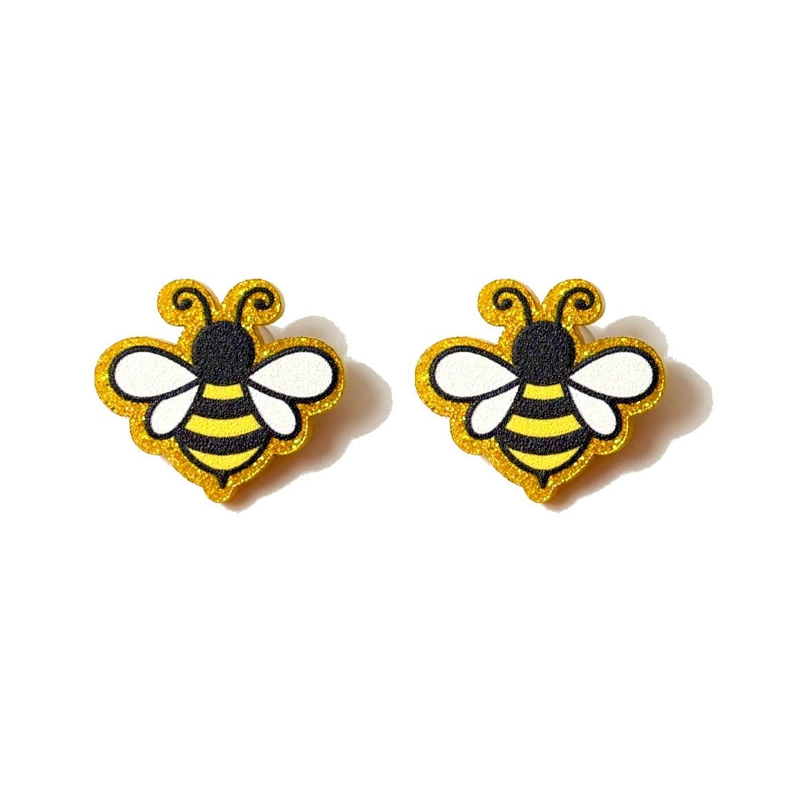 Sparkle Bee Post Earrings