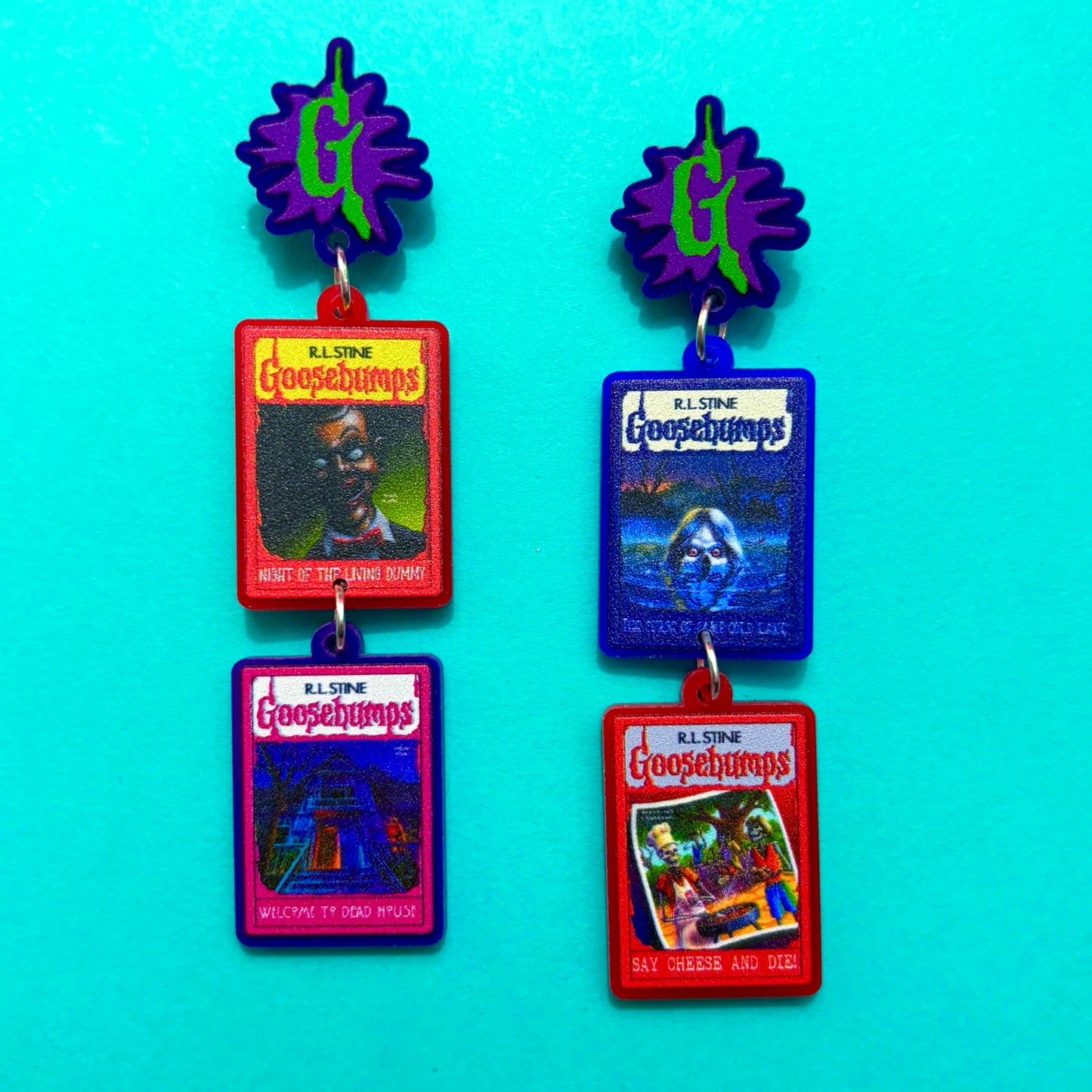 Goosebumps Tiered Drop Earrings