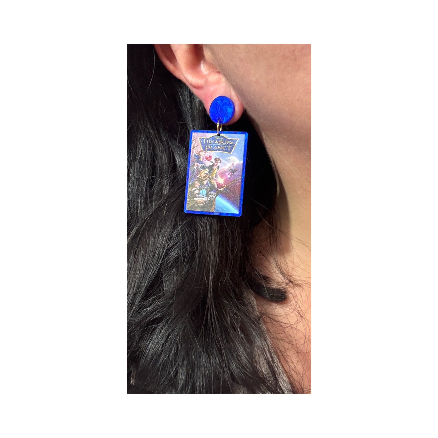 Treasure Planet Drop Earrings