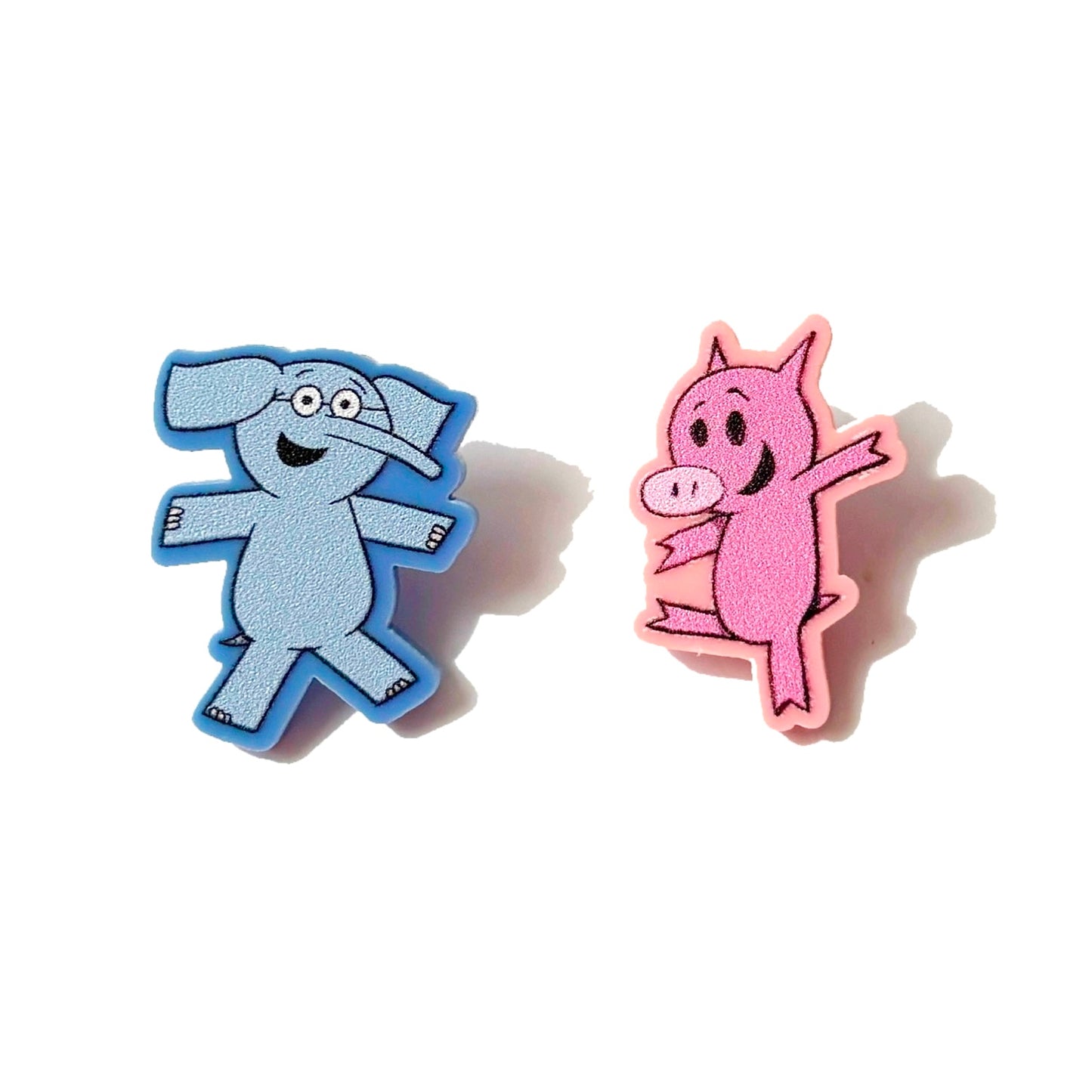 Elephant & Pig Post Earrings
