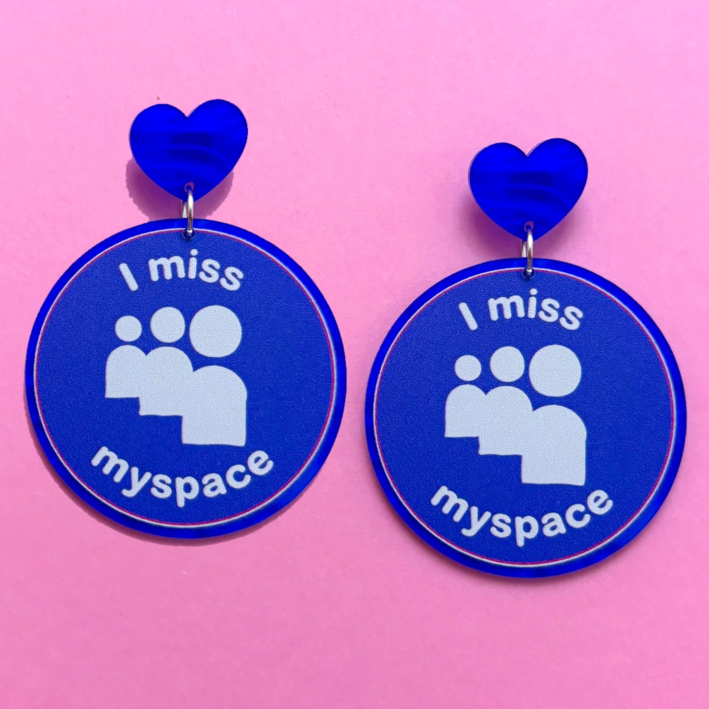 I Miss MySpace Drop Earrings