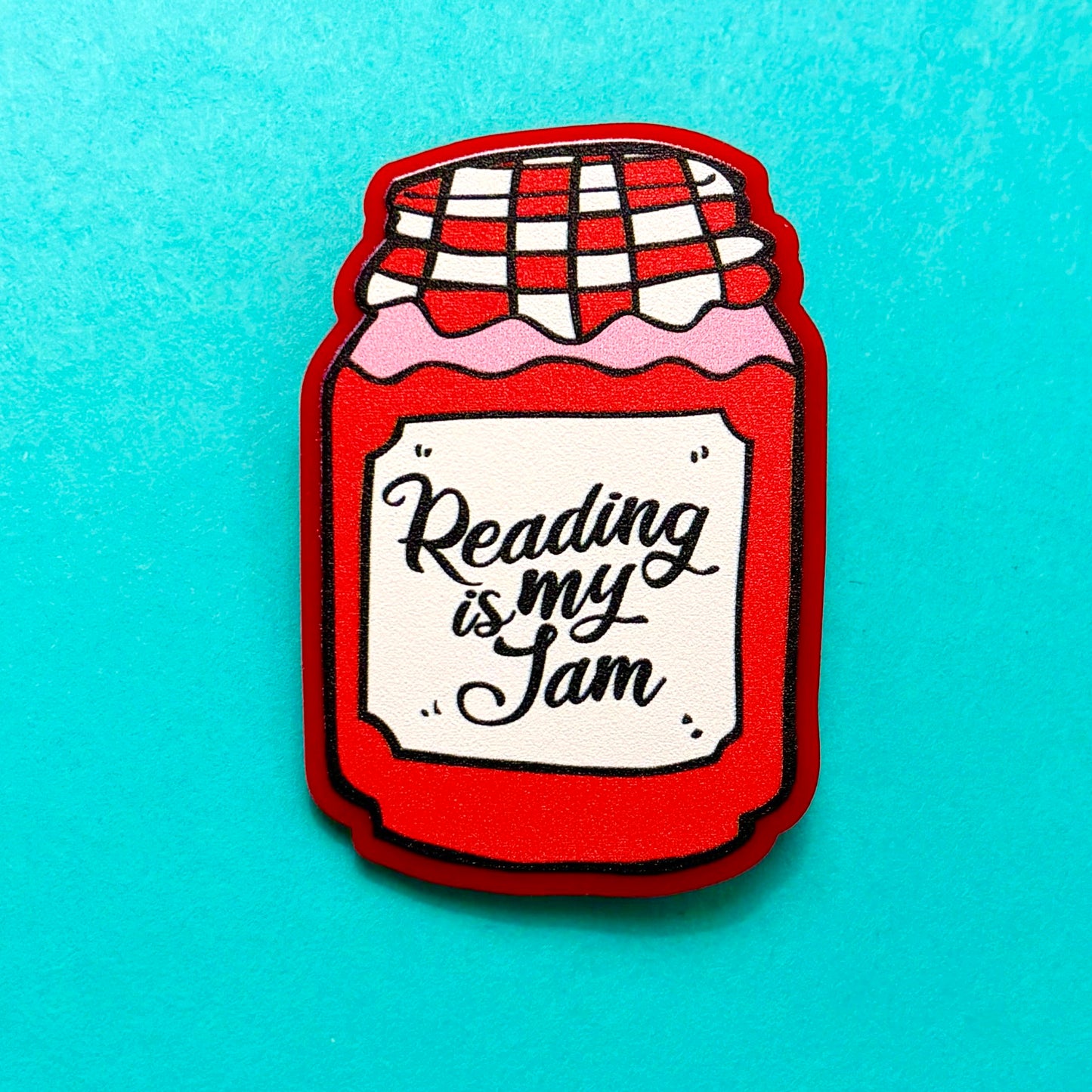 Reading Is My Jam Pin