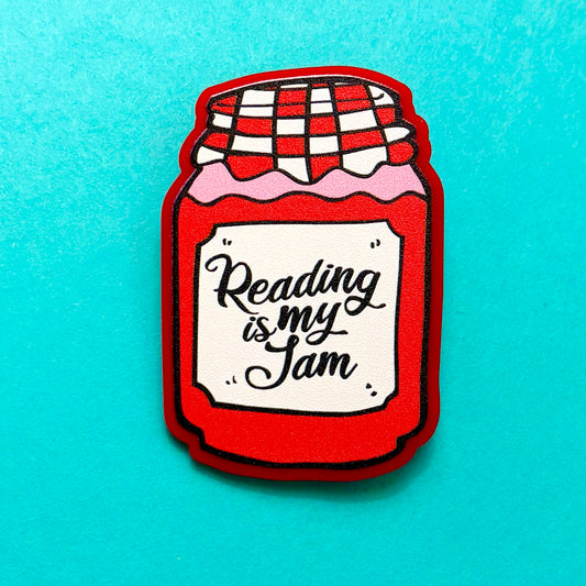Reading Is My Jam Pin
