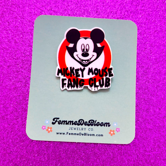 FREE GIFT - Mouse Fang Club Pin