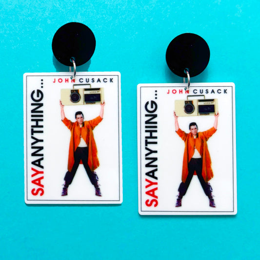 Say Anything Drop Earrings