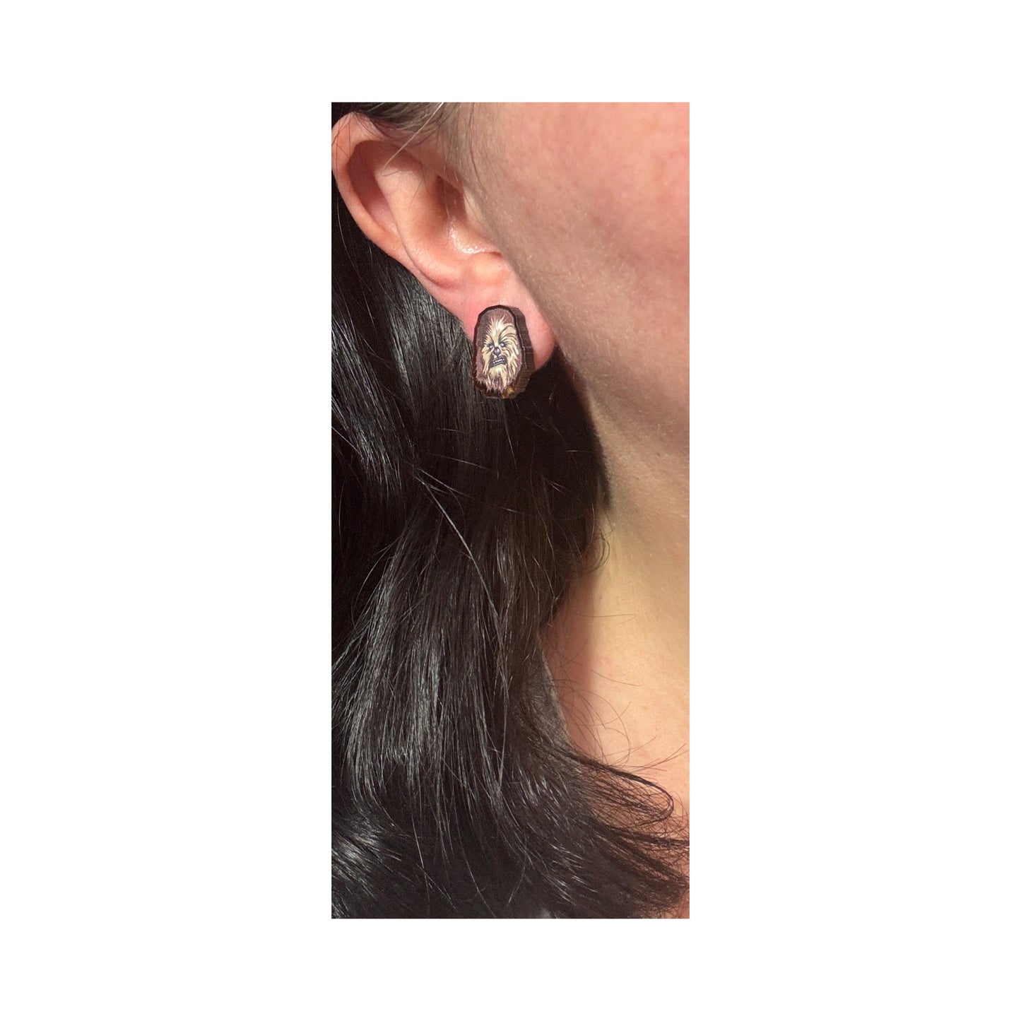 Chewie Post Earrings