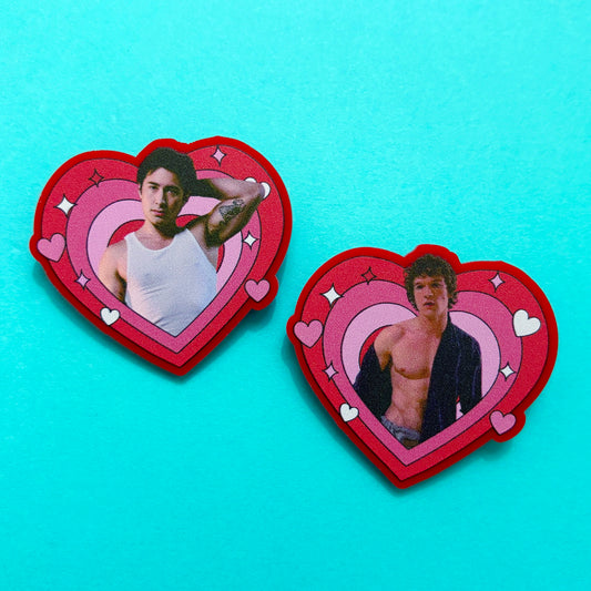 Connor & Hudson Heart Pin Set