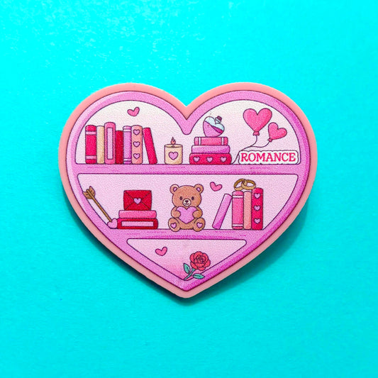 Sweetheart Bookshelf Pin
