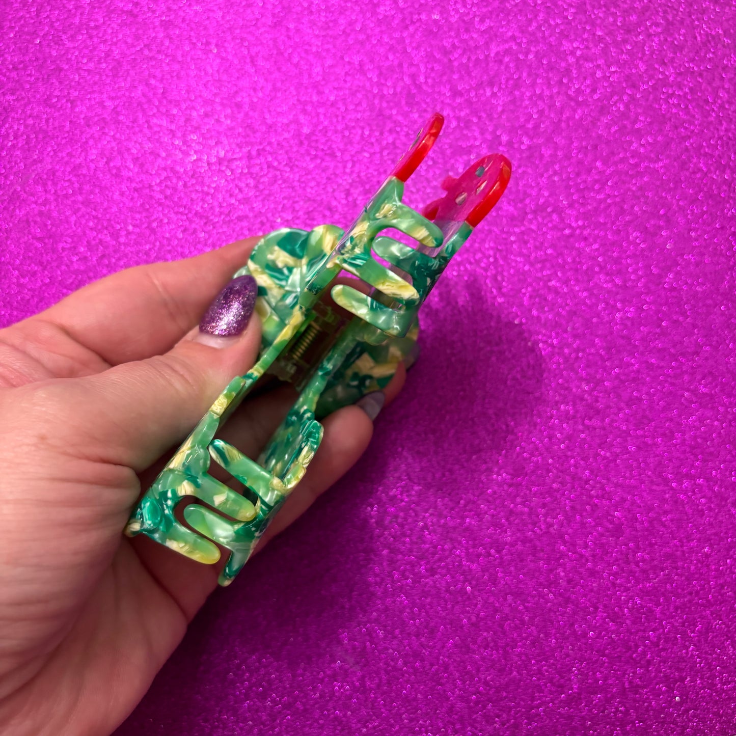Hungry Caterpillar Claw Clip