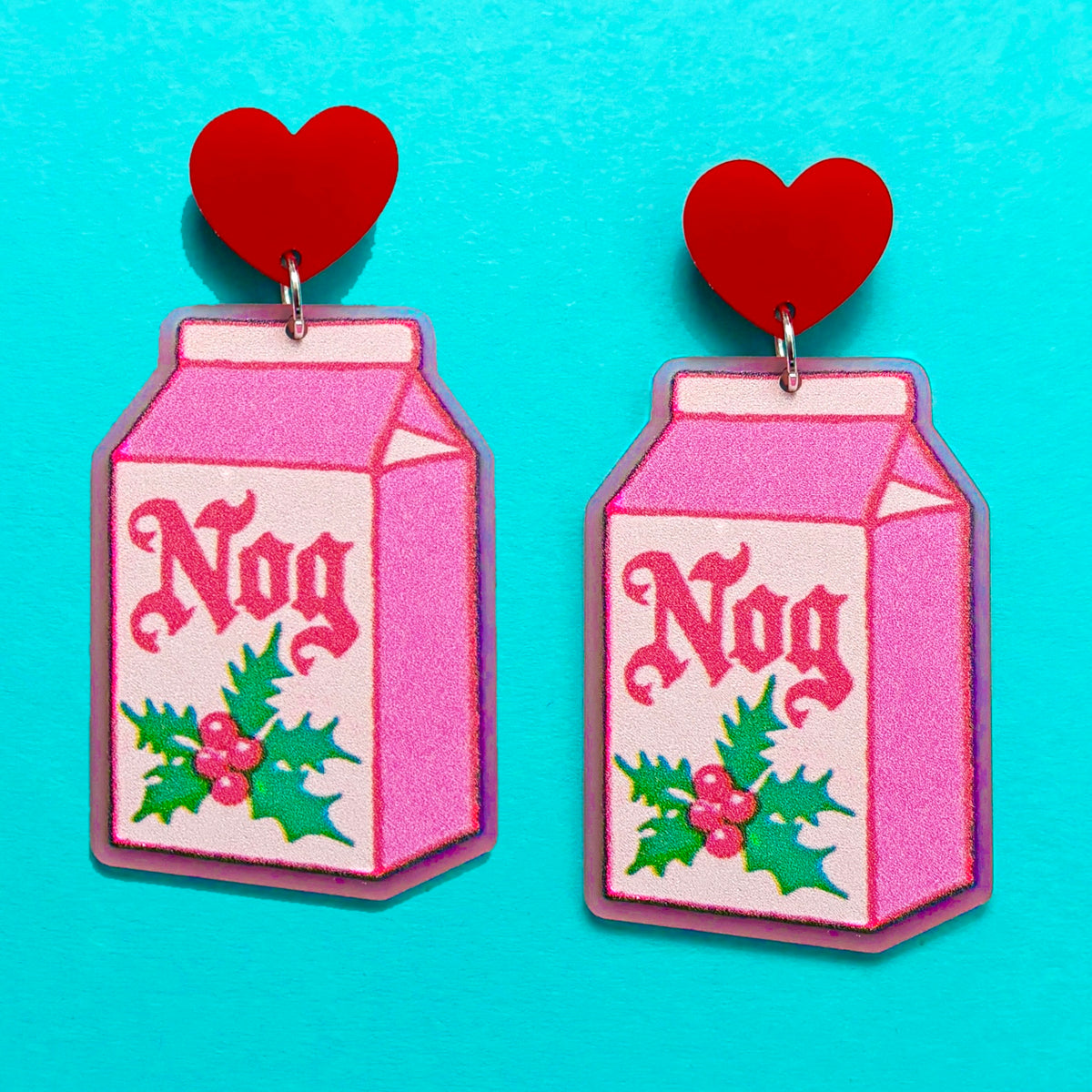 Vintage Nog Drop Earrings