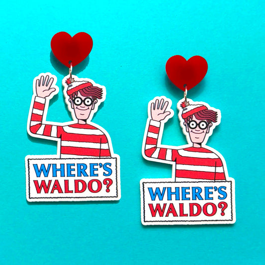 Where’s Wally? Drop Earrings