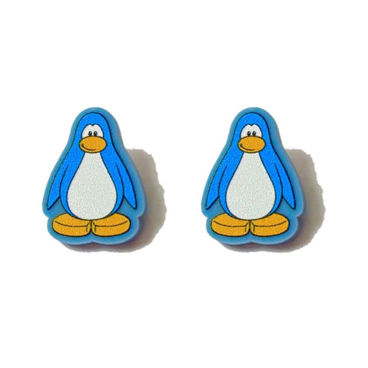 Penguin Club Post Earrings