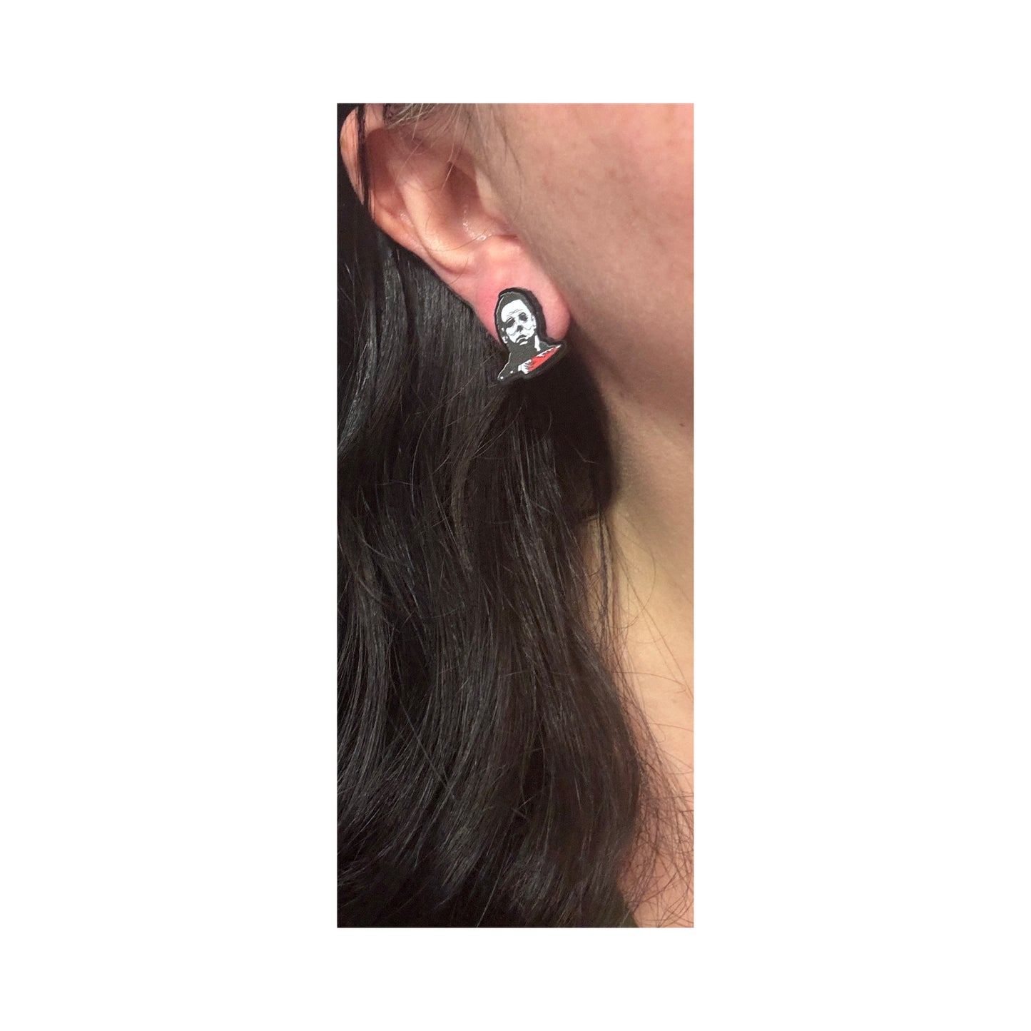 Michael Knife Post Earrings