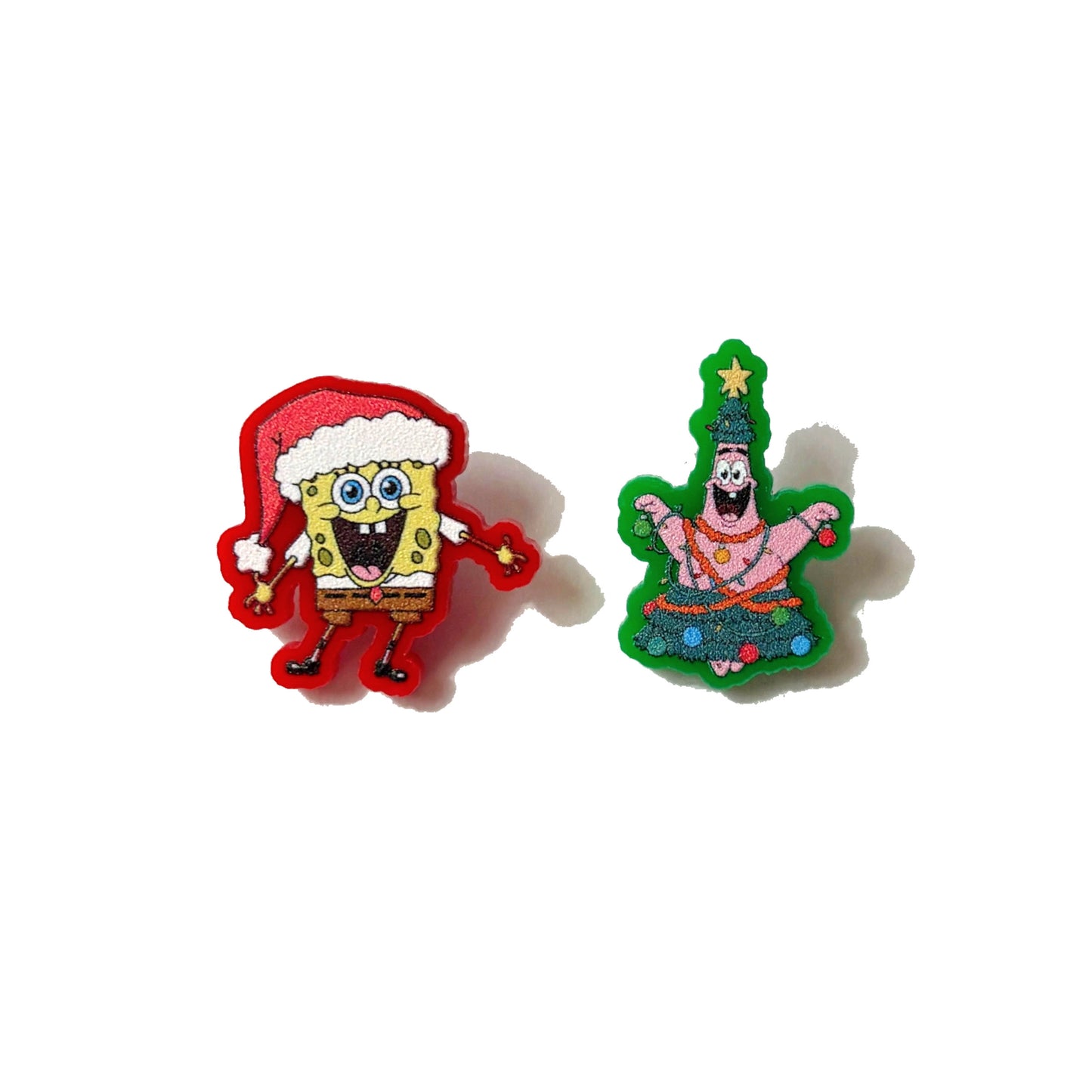 Christmas Bikini Bottom Buddies Post Earrings