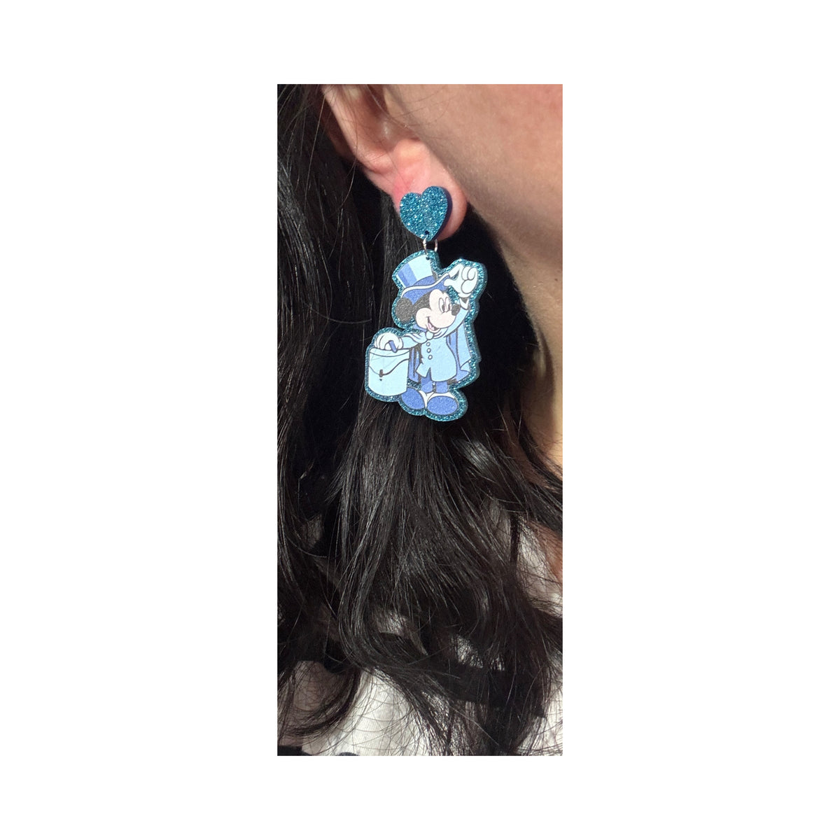 Mansion Mouse Couple Drop Earrings
