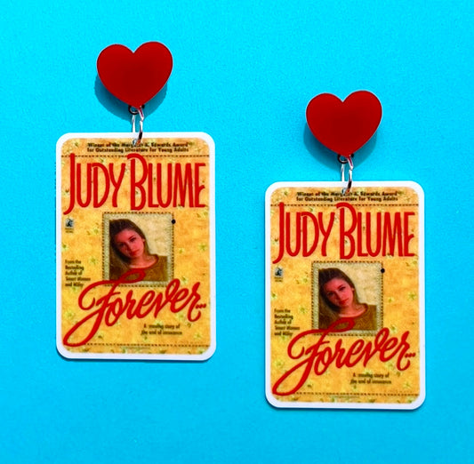 Judy Blume Forever  Drop Earrings