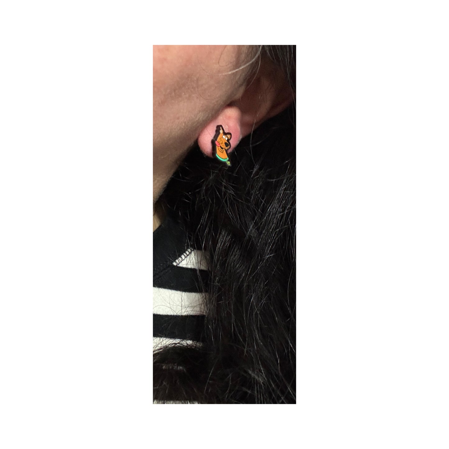 Scooby Post Earrings