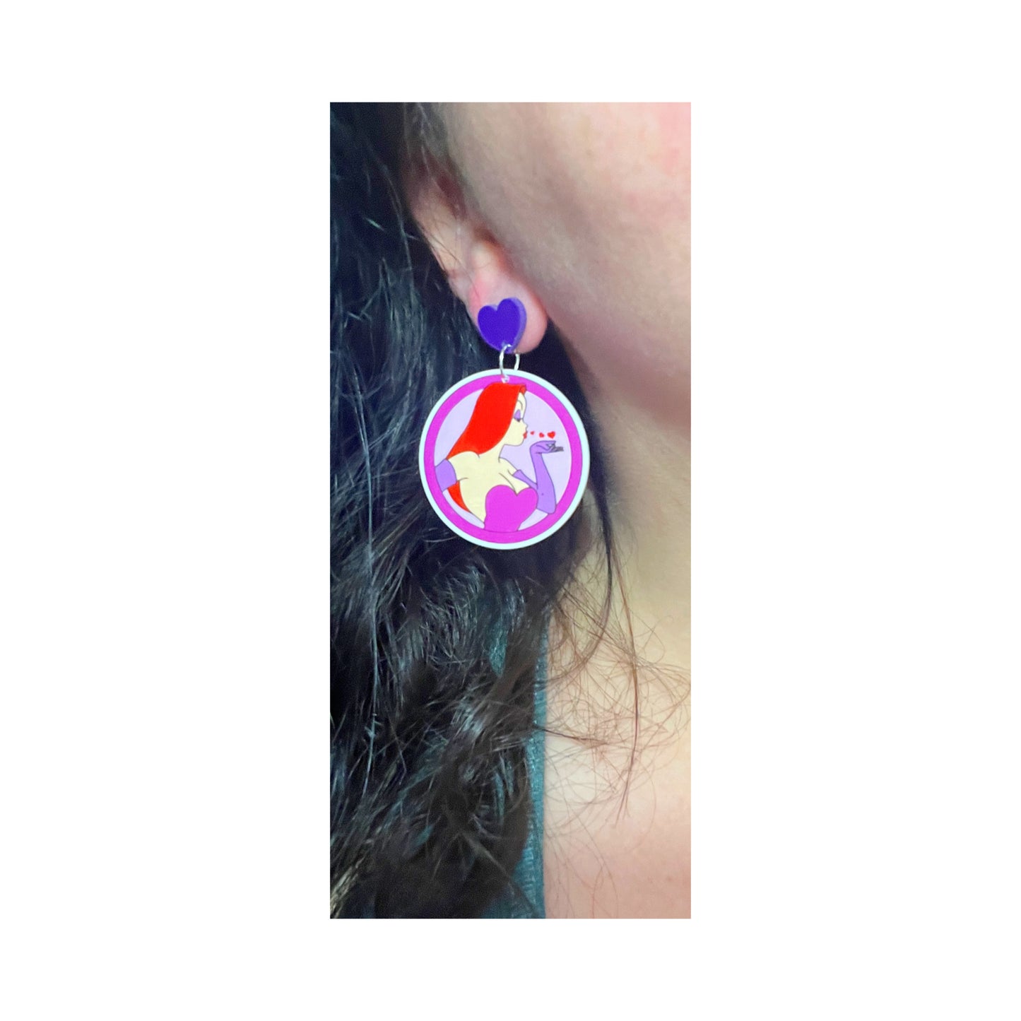 Roger & Jessica Round Drop Earrings