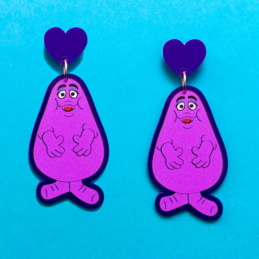 Grimace Drop Earrings