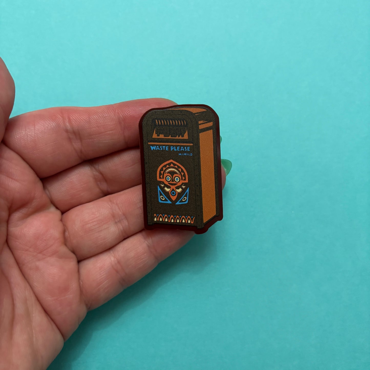 Adventure Trash Can Pin