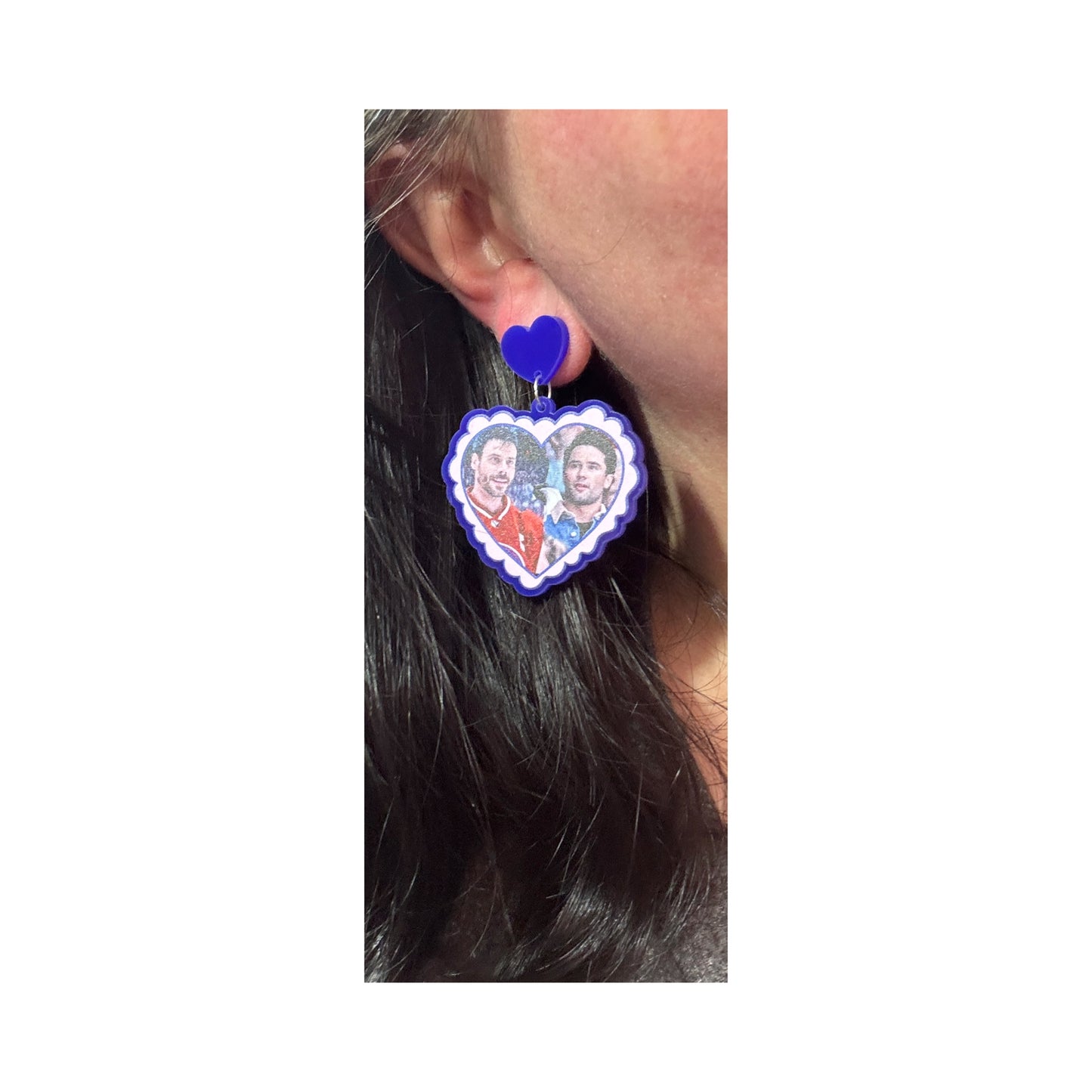 Scott & Kip Heart Drop Earrings