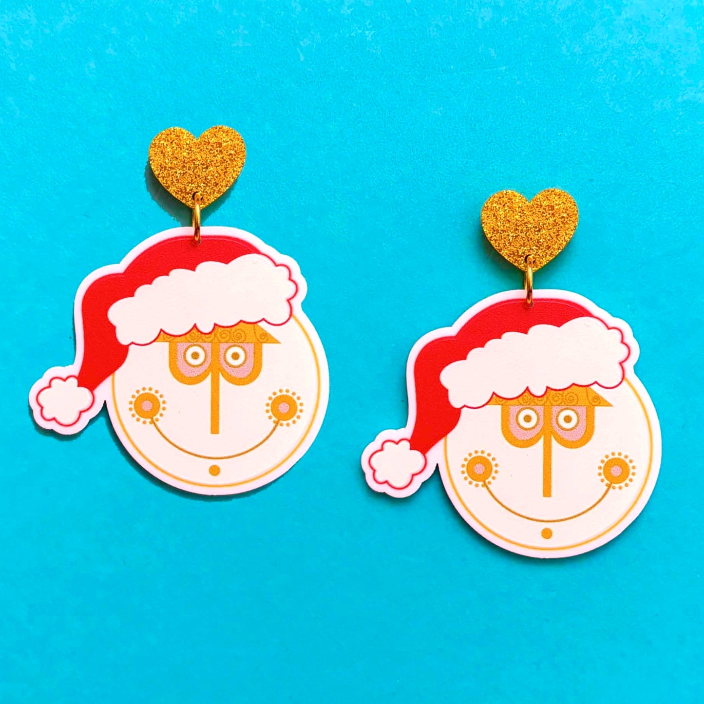 Small World Holiday Drop Earrings