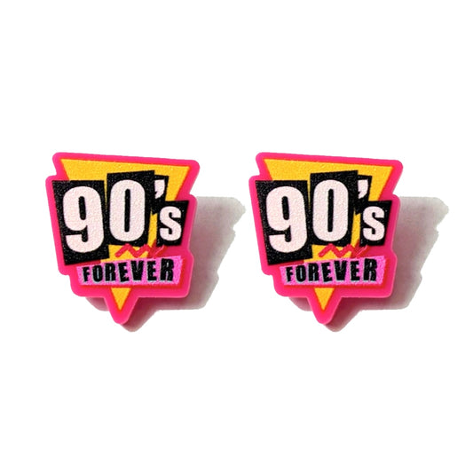 90s Forever Post Earrings